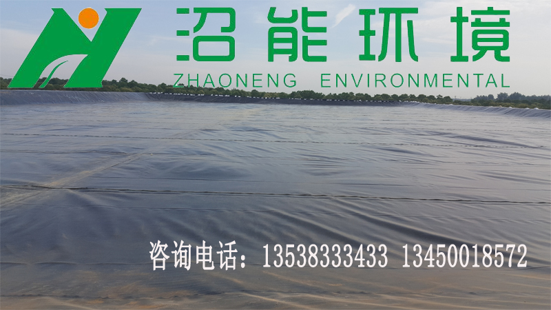 江蘇宿遷60000立方淀粉廠污水處理 黑膜沼氣工程 黑膜沼氣池成功